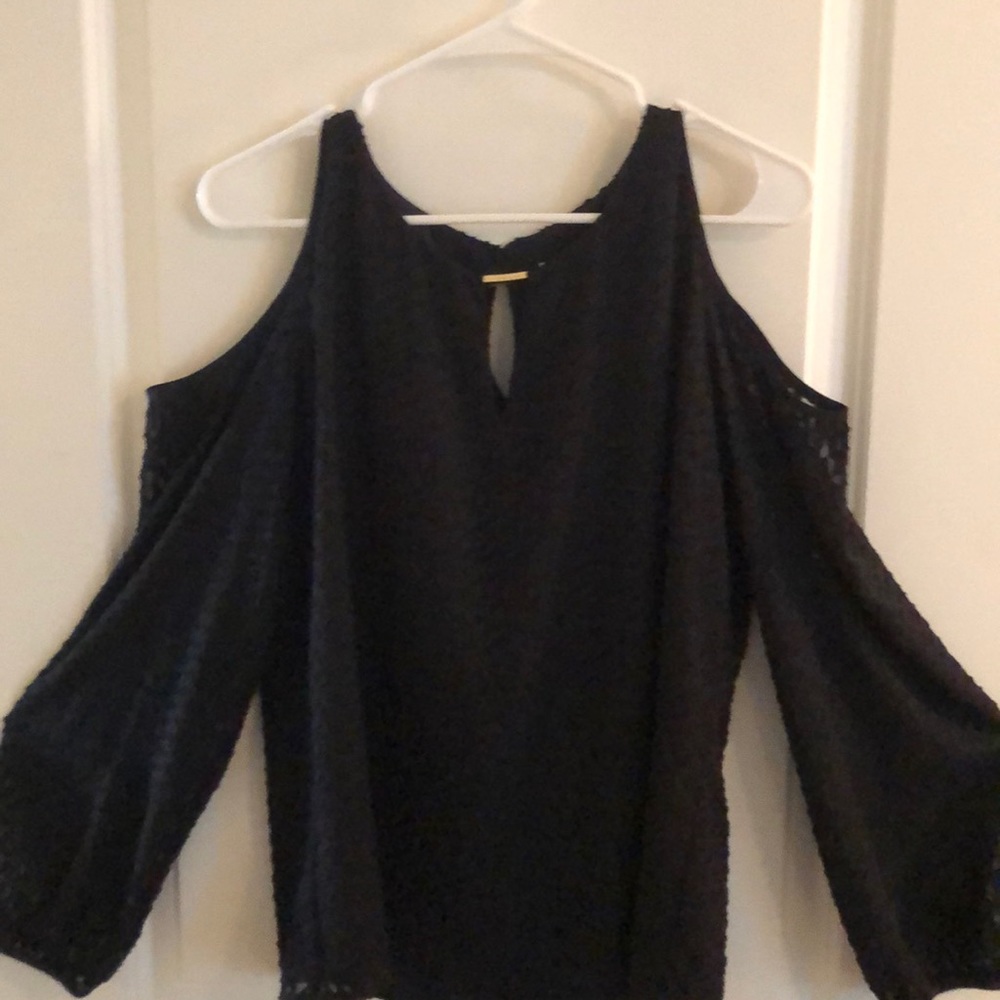 Calvin Klein open shoulder top